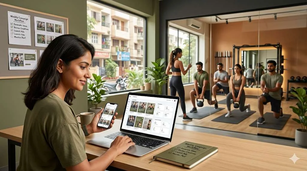 AI Ad Generation for Fitness Studios: Weekly Lead Workflow