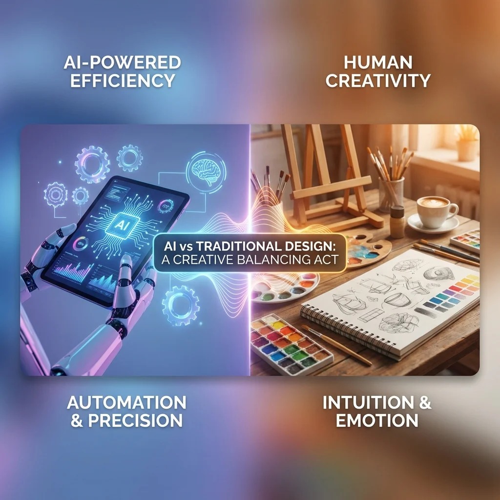 AI vs Traditional Design for Ads: How to Choose the Right Workflow